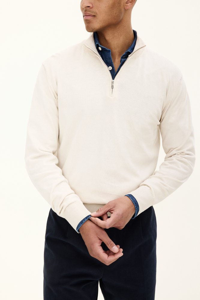 Regular Fit Half Zip Trøje