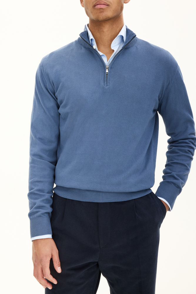 Regular Fit Half Zip Trøje