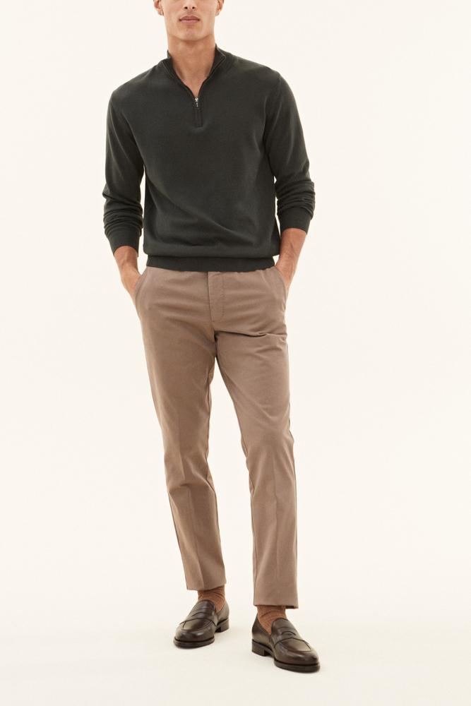 Regular Fit Half Zip Trøje