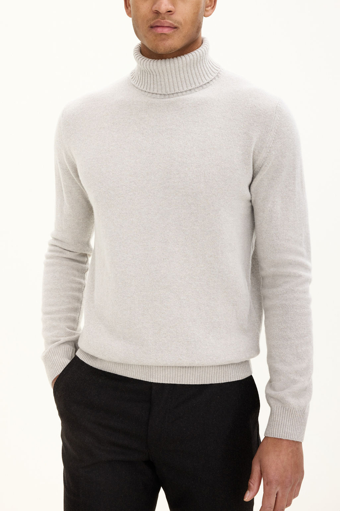 Regular Fit Rullekrave Uld-Kashmir