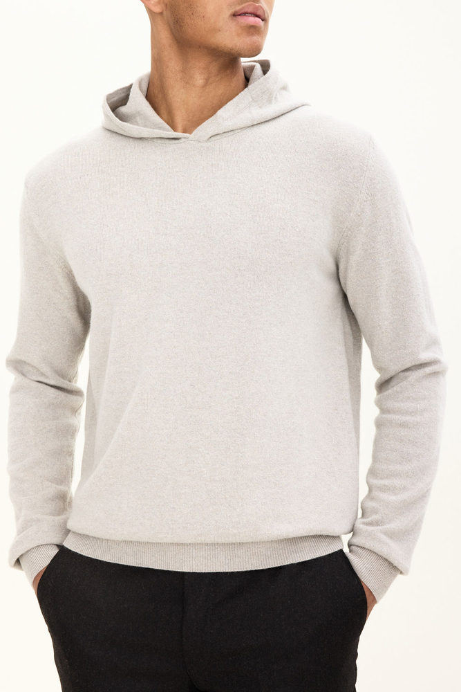 Regular Fit Hoodie Uld-Kashmir
