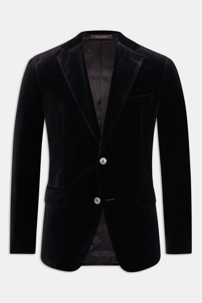 Regular Fit Blazer Velour
