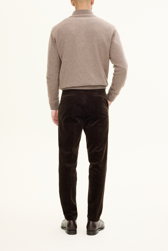 ボトムスその他 Salvatore Ferragamo Dark Brown Corduroy Flared Pant FERRAGAMO(フェラガモ) パンツ・ボトムス(メンズ) - 海外通販のBUYMA
