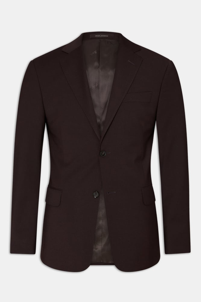 Slim Fit Microstructure Blazer