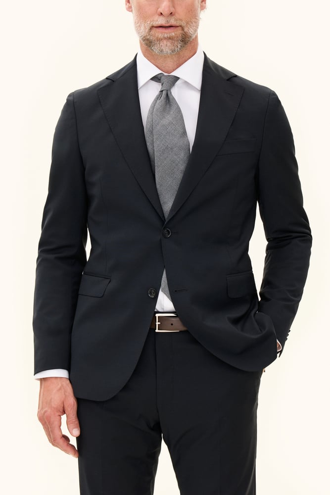 Slim Fit Microstructure Kavaj