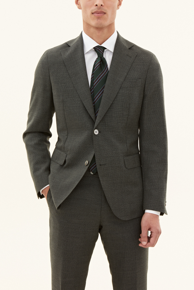 Regular Fit Tropical Wool Blazer