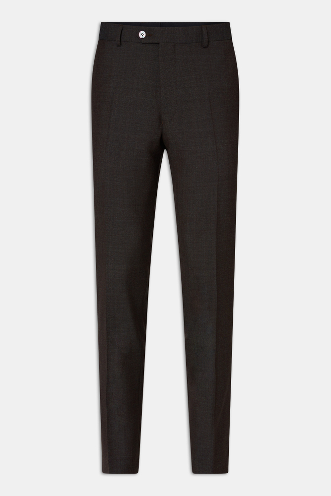 Slim Fit Sharkskin Bukser