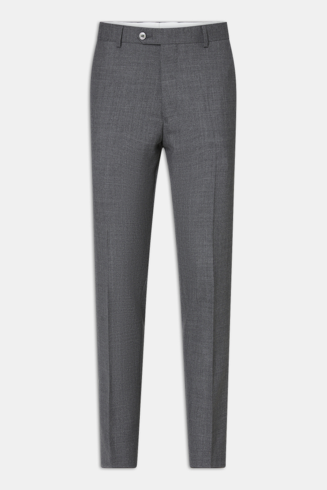 Slim Fit Sharkskin Bukser