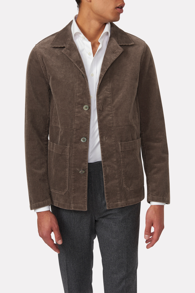 Regular Fit Overshirt Kordfløje