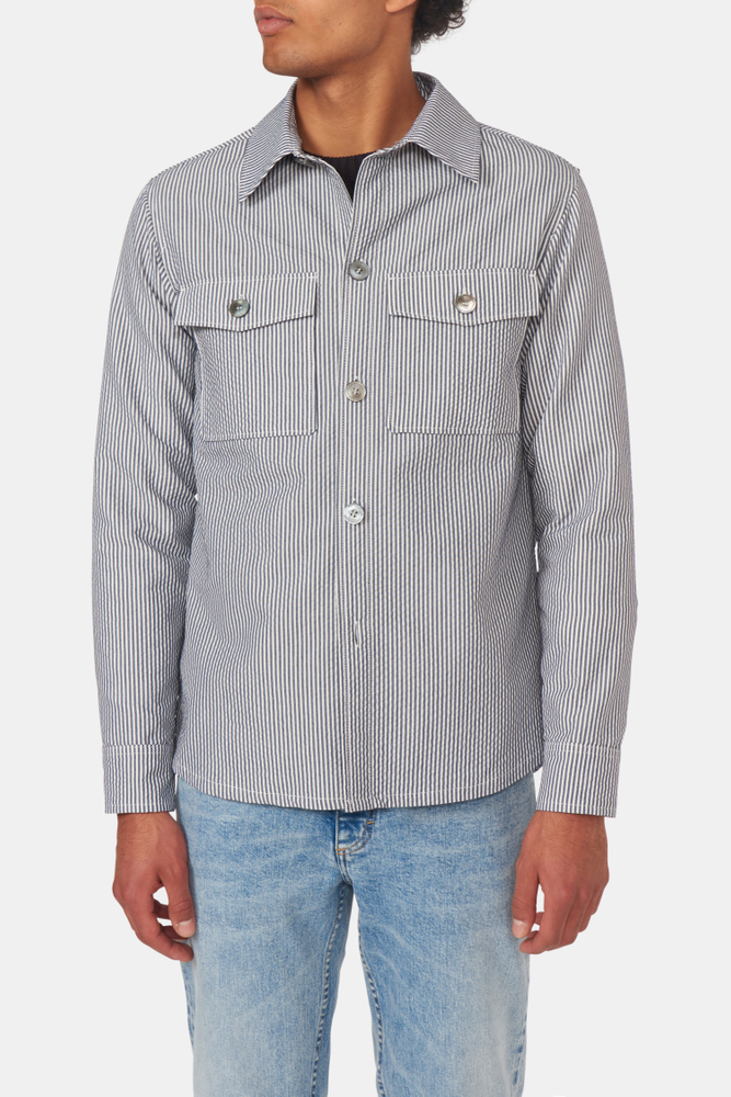 Regular Fit Overshirt Hør