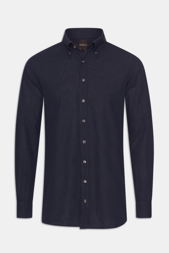 Slim Fit Button Down Skjorte