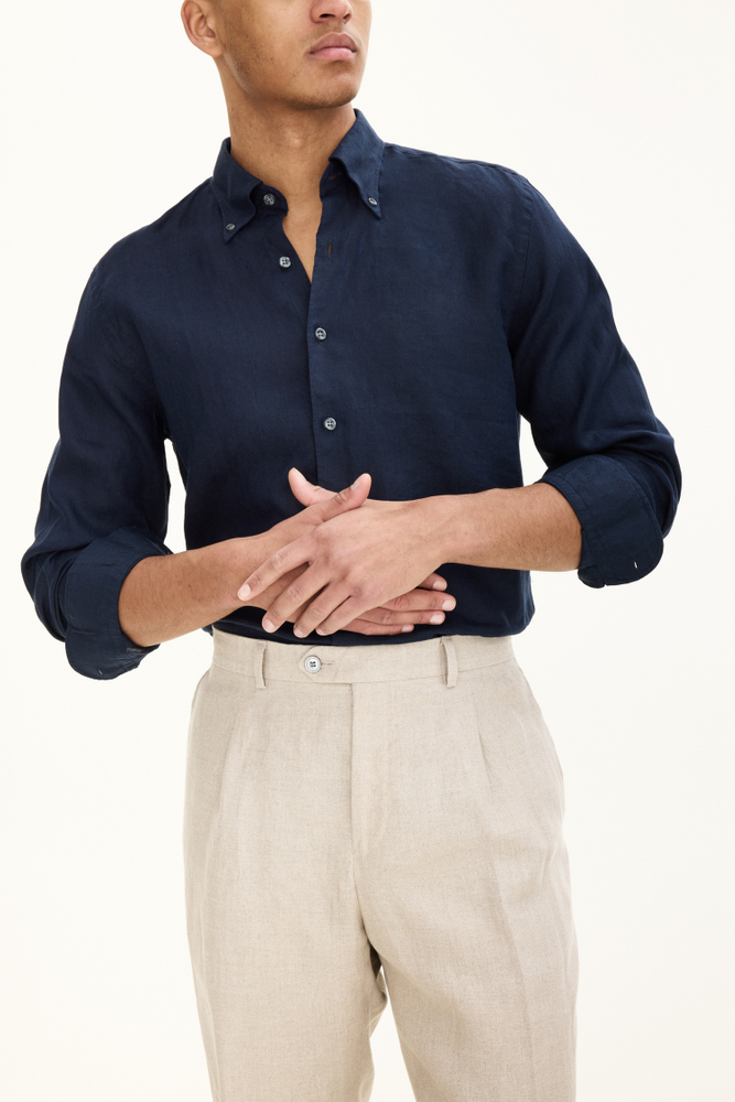 Regular Fit Button Down Skjorta