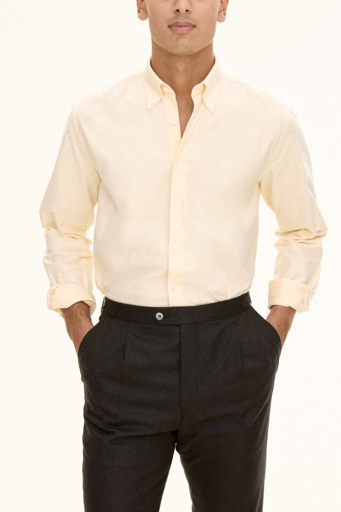 Regular Fit Button Down OxfordSkjorte