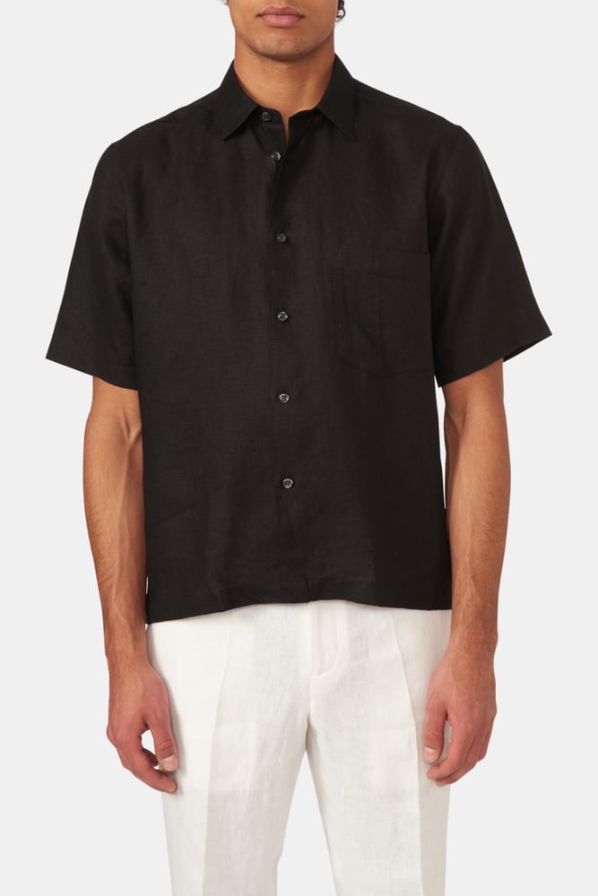 Regular Fit Skjorta Turndown Krage