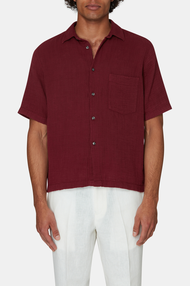 Regular Fit Skjorte Turndown Krave