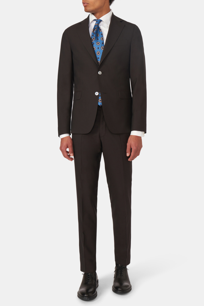 Slim Fit Microstructure Jakkesæt