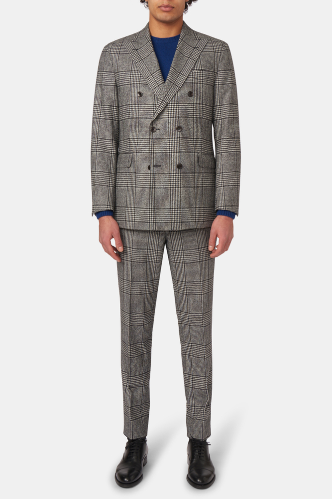 Regular Fit Jakkesæt Tweed
