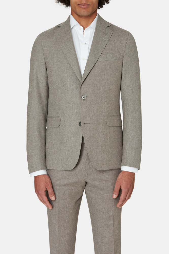 Regular Fit Flannel Blazer