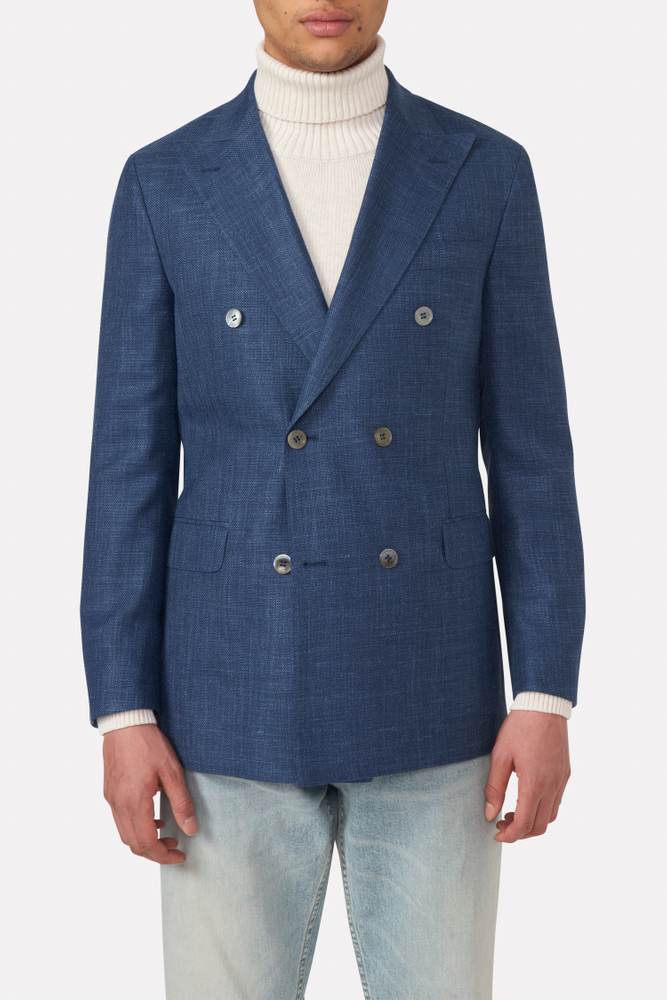Regular Fit Dobbeltradet Blazer