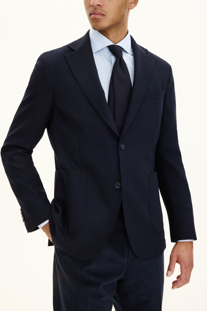 Regular Fit Struktureret Blazer