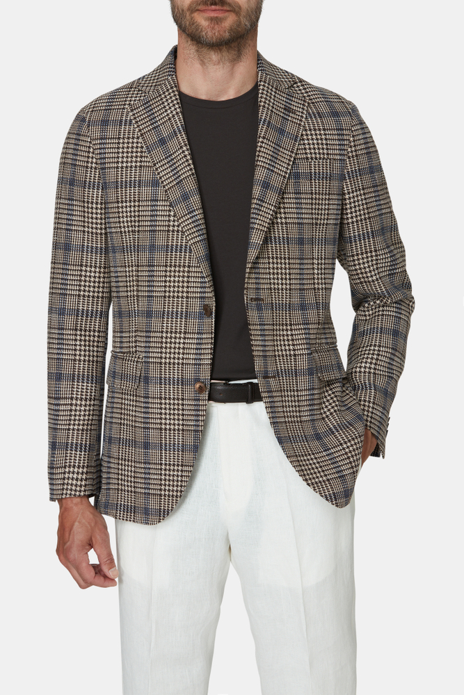 Regular Fit Linen Blazer