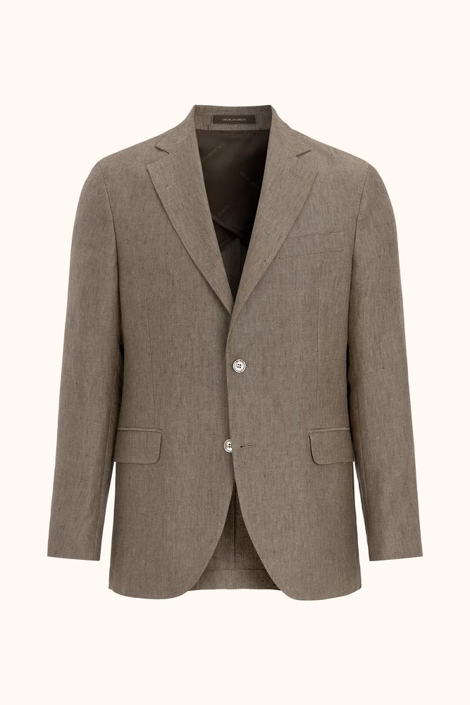 Regular Fit Linen Blazer