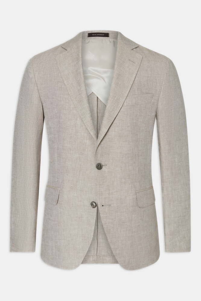 Regular Fit Hør Blazer