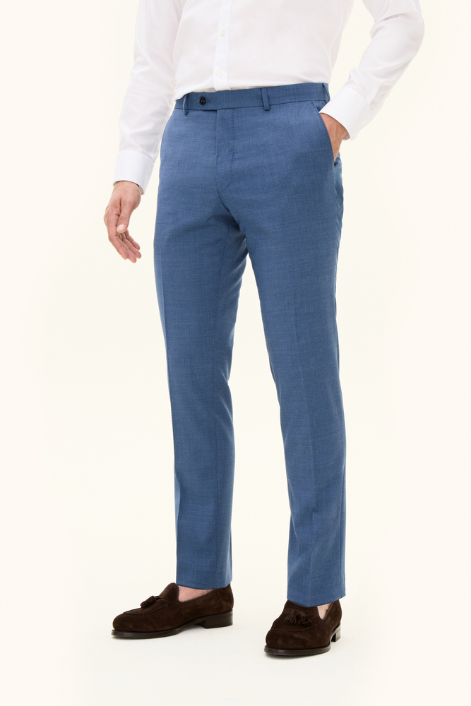 Slim Fit Microstructure Bukser