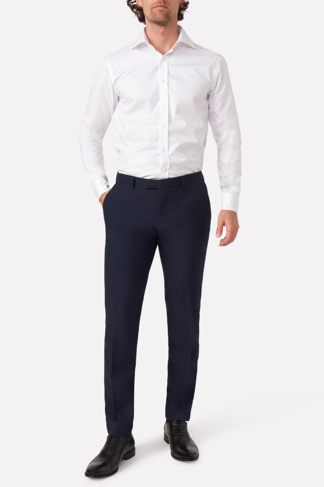 Slim Fit Microstructure Bukser