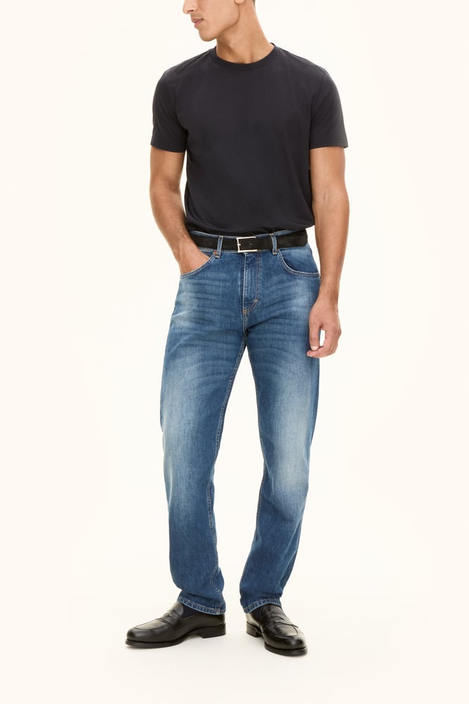 Regular Fit Jeans Høj Talje