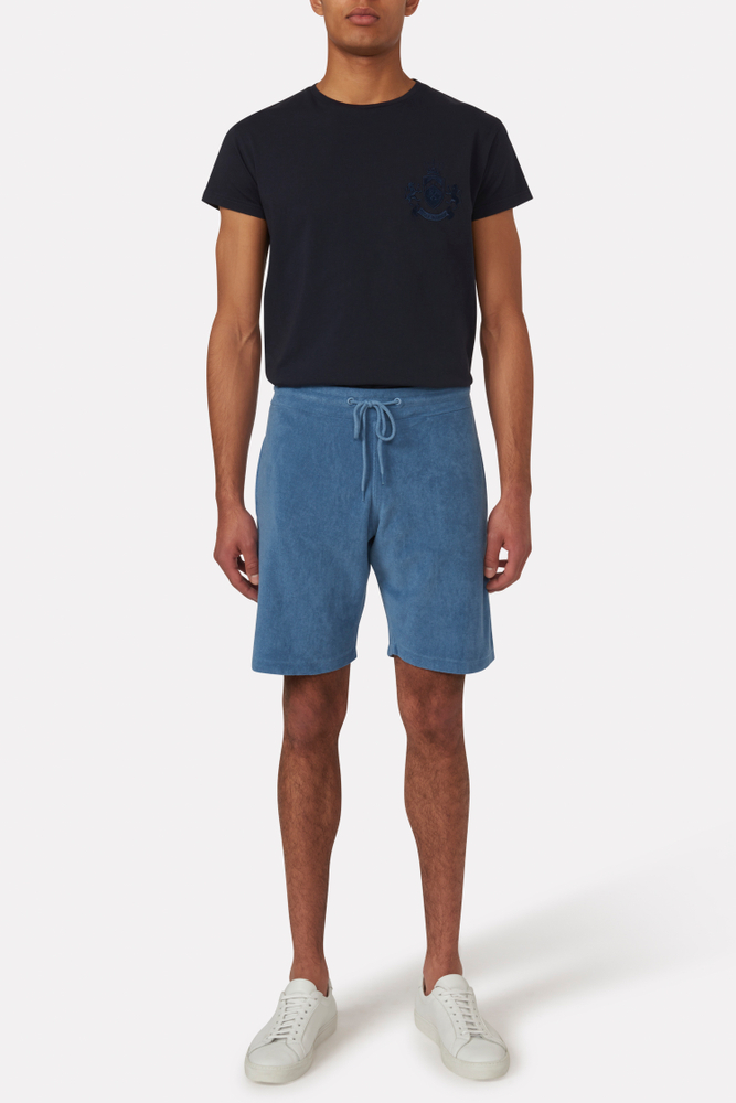 Slim Fit Frotté Shorts