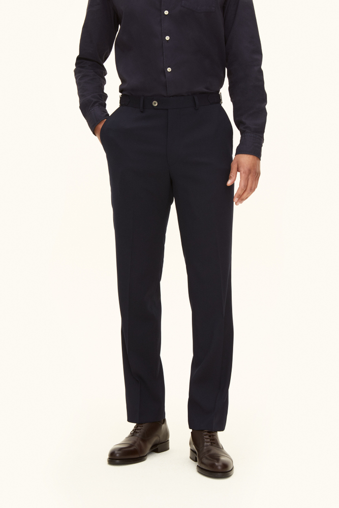 Regular Fit Tropical Wool Bukser