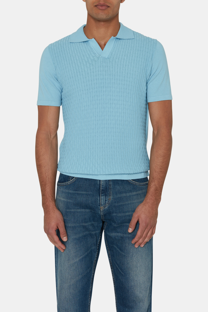 Slim Fit Strukturert Polo