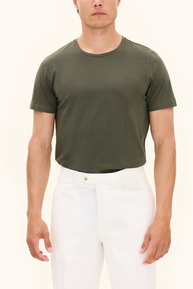 Slim Fit Strekkbar T-shirt