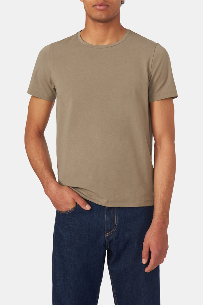 Slim Fit Strekkbar T-shirt