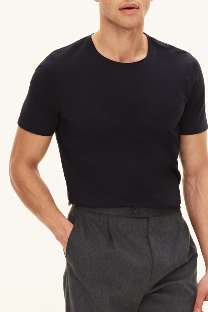 Slim Fit Strekkbar T-shirt