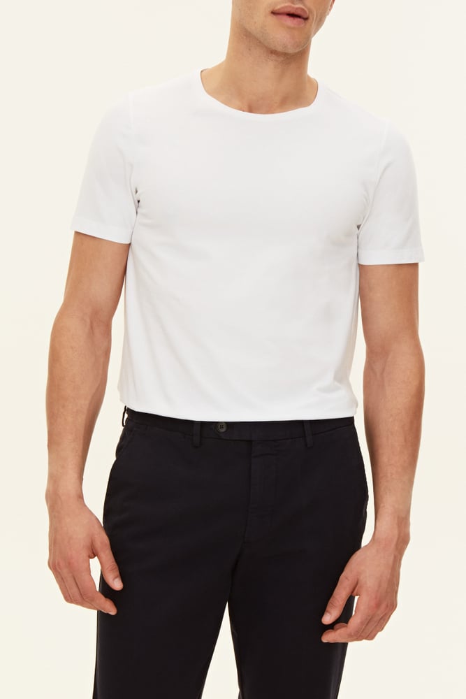 Slim Fit Strekkbar T-shirt