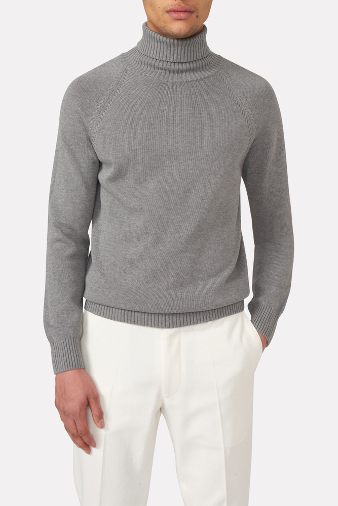 Regular Fit Melert Rullekraver