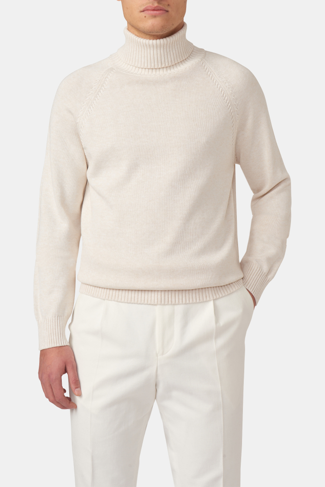 Regular Fit Melert Rullekraver