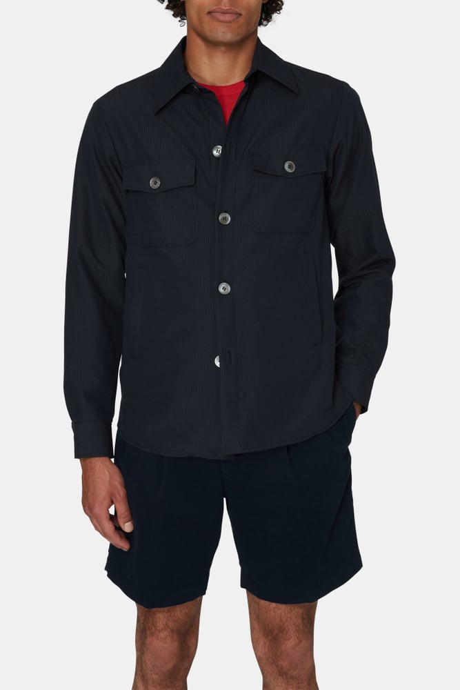Regular Fit Overshirt Børstet Twill