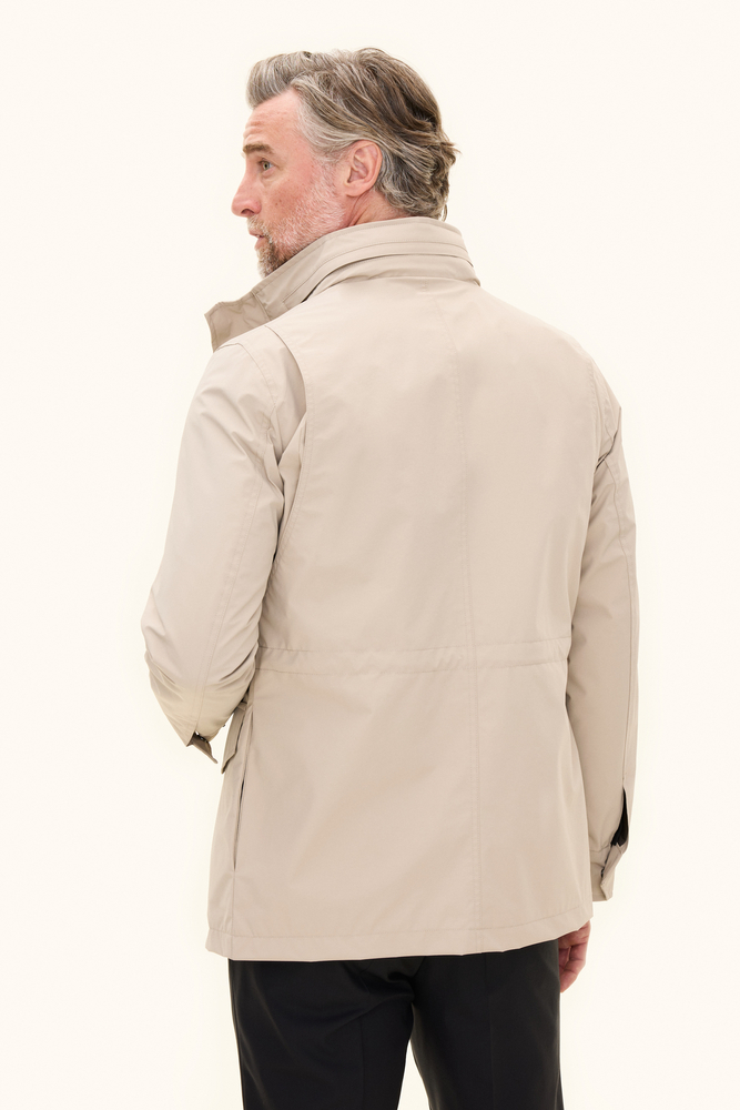 M-65 Nylon Shell Field Jacket White Oscar Jacobson