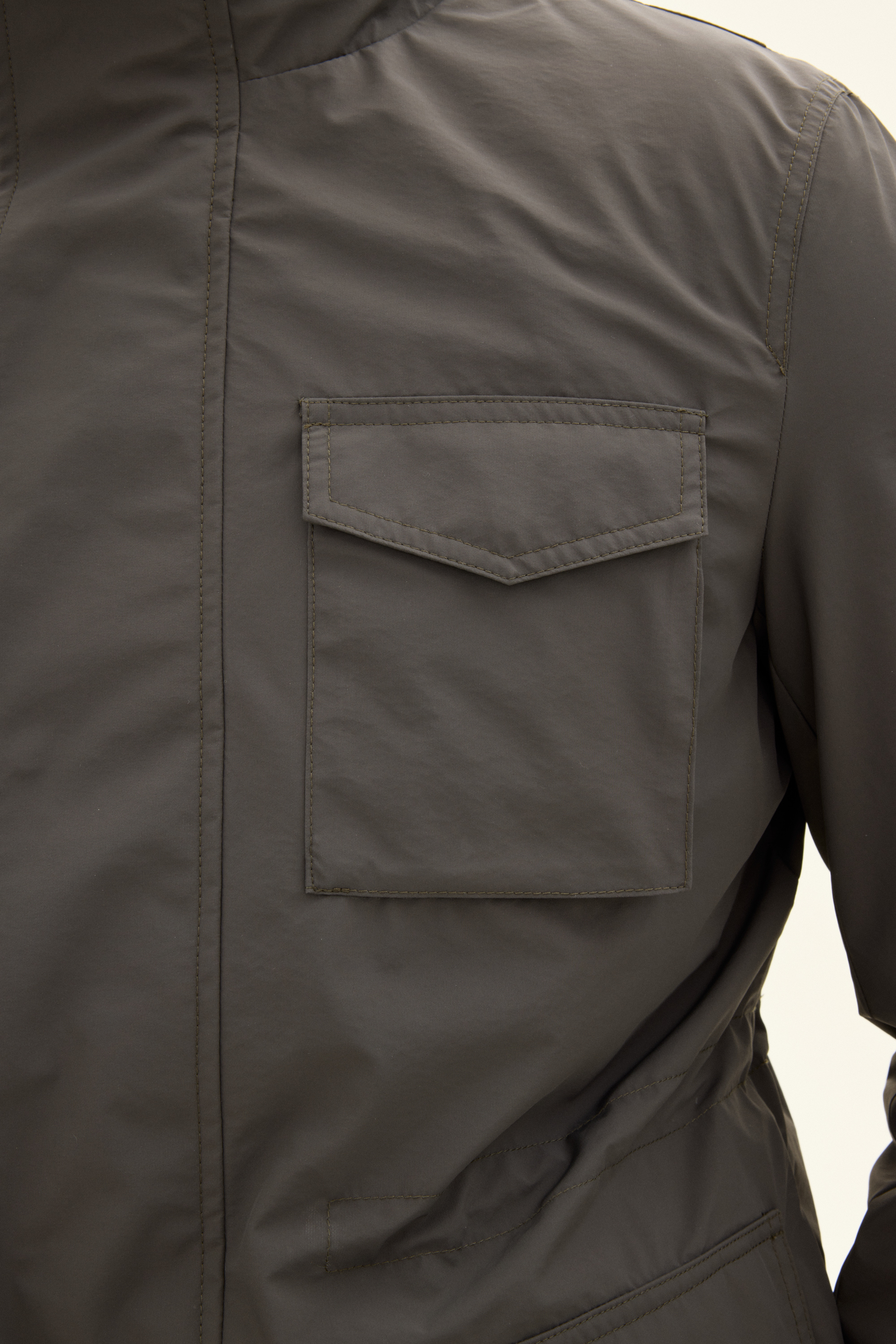 M-65 Nylon Shell Field Jacket - Dark blue | Oscar Jacobson