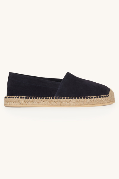 Suede Espadrille Mørk blå Oscar Jacobson