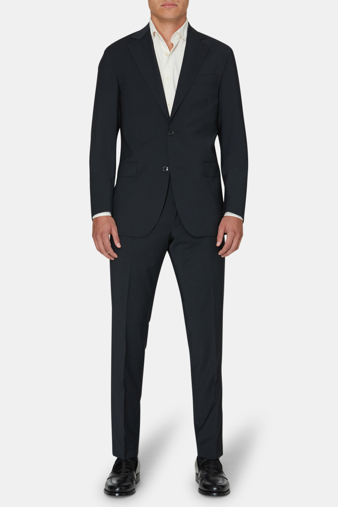 Slim Fit Microstructure Jakkesæt