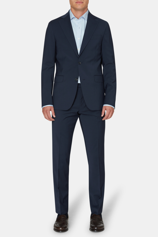 Slim Fit Microstructure Jakkesæt