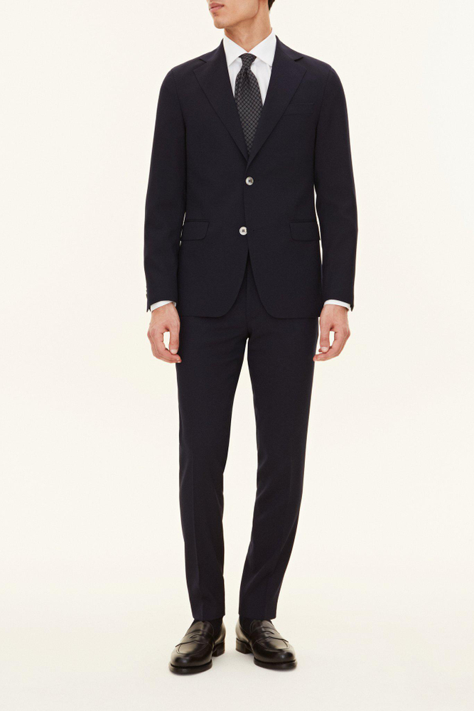 Slim Fit Tropical Wool Jakkesæt