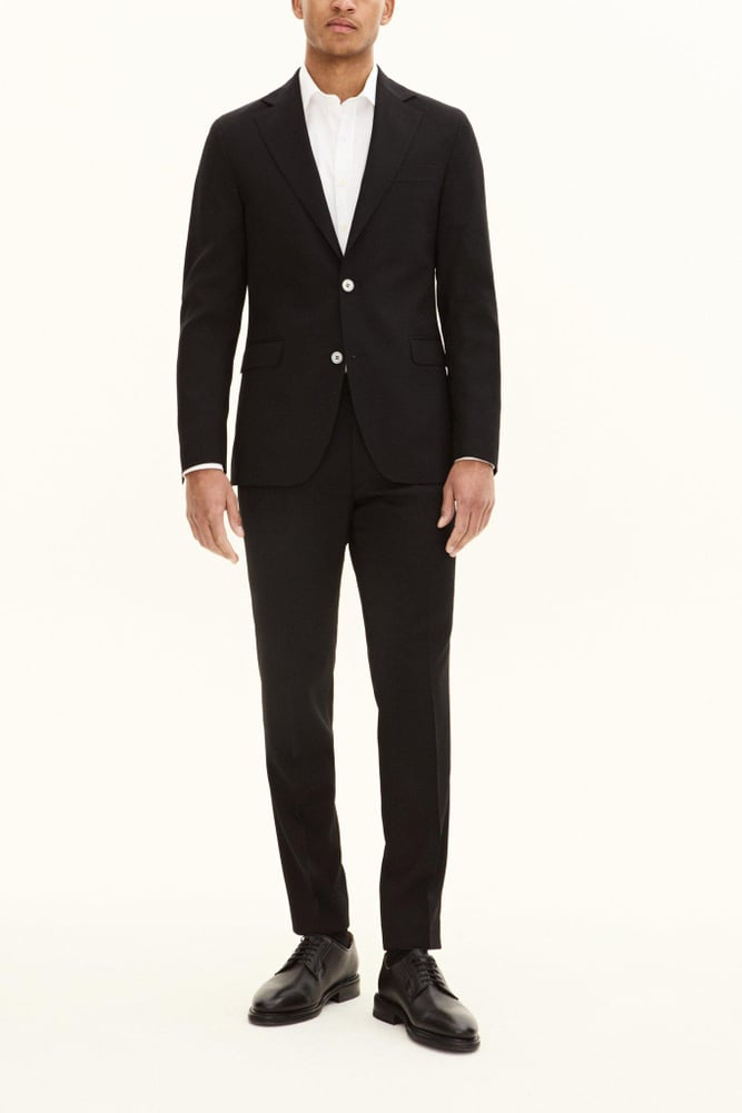 Slim Fit Tropical Wool Jakkesæt