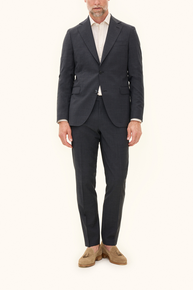Slim Fit Microstructure Jakkesæt