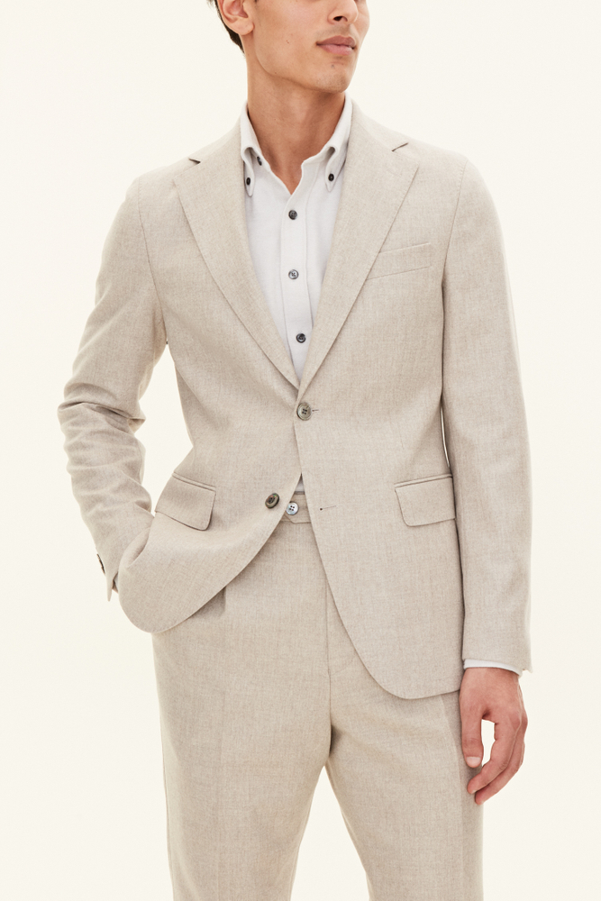 Slim Fit Flannelblazer