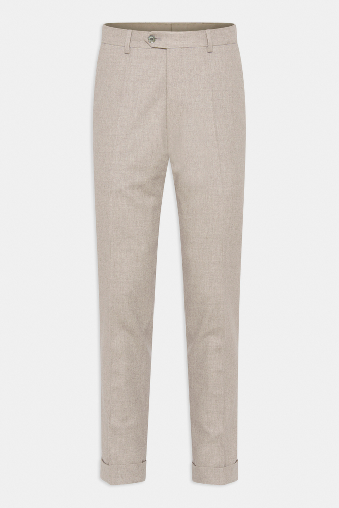 Slim Fit Flannelbukser